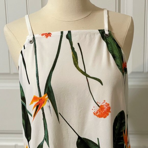 NWOT Tropical Tank Top Spaghetti Straps (P197) - Picture 10 of 11